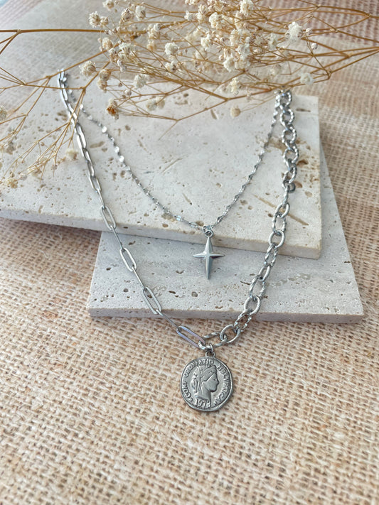 Collier Yuna Argent